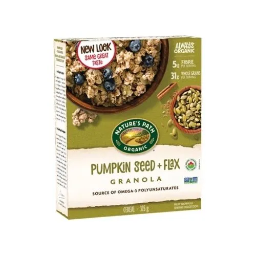 Nature's Path Pumpkin Seed + Flax Granola 325g Lazada PH