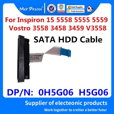 brand new Laptop SATA Hard Drive SSDHDD Connector Flex Cable For Dell Inspiron 15 5558 5555 5559 Vostro V3558 V3458 V3459 0H5G06 H5G06