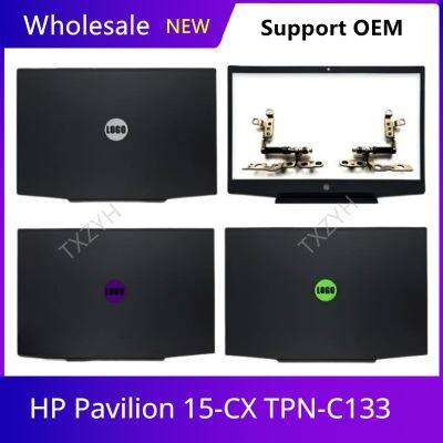 New Original For HP Pavilion 15-CX TPN-C133 Laptop LCD back cover Front Bezel Hinges Palmrest Bottom Case A B C D Shell