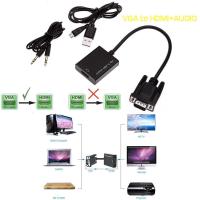 Convert VGA to HDMI with Audio output