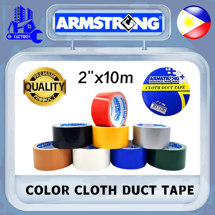 Armstrong Color Duct Tape Heavy Duty Cloth Tape 2 Inches Duct Tape 20