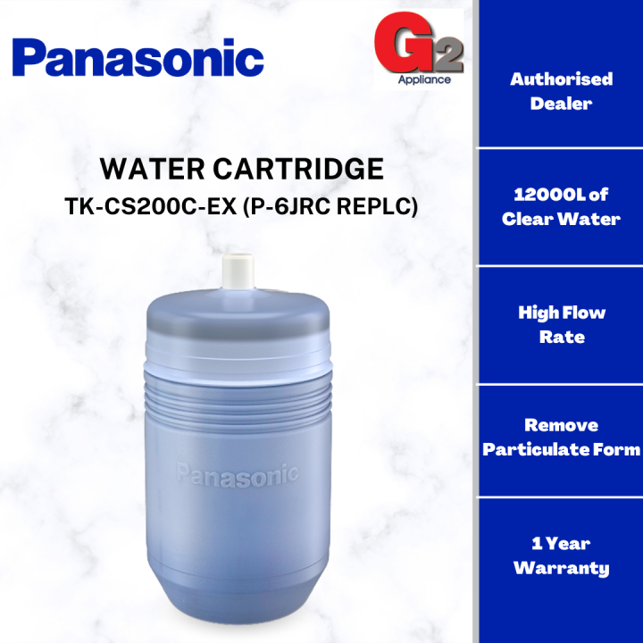 PANASONIC WATER FILTER CARTRIDGE TKCS200CEX (REPLACEMENT FOR P6JRC