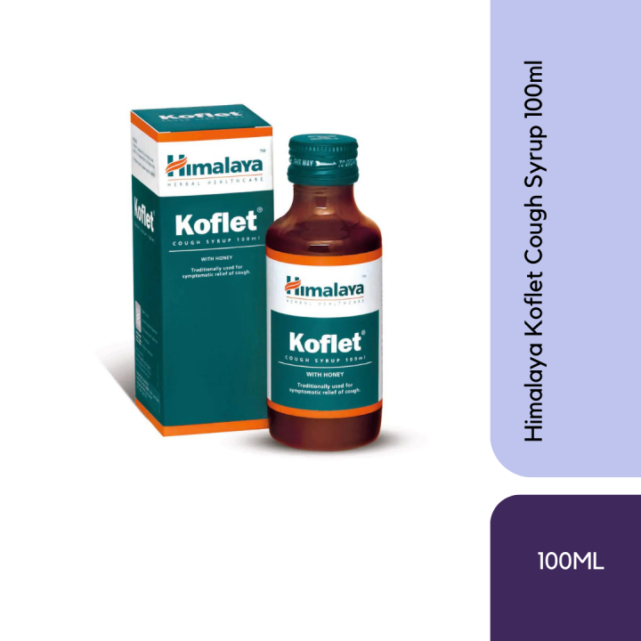 Himalaya Koflet Cough Syrup 100ml Lazada