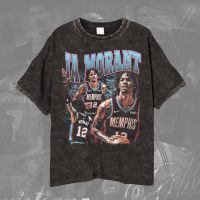 เสื้อยืด ลายบาสเก็ตบอล Nba JA MORANT Memphis JA MORANT สําหรับผู้ชาย และผู้หญิงS-5XL