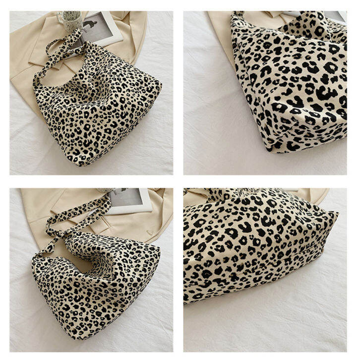 leopard-print-pattern-shoulder-bags-handbags-large-capacity-shopping-bags-eco-friendly-cotton-handbag-leopard-shoulder-shopper