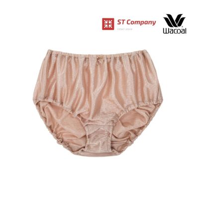 🌟HOT สุด กางเกงในร้อยยาง  แบบเต็มตัว (Short) สีน้ำตาล (OT) รุ่น WU4948 1 ตัว เนื้อผ้าเงางาม สวมใสสบายซักง่าย แห้งเร็ว Wow สุด