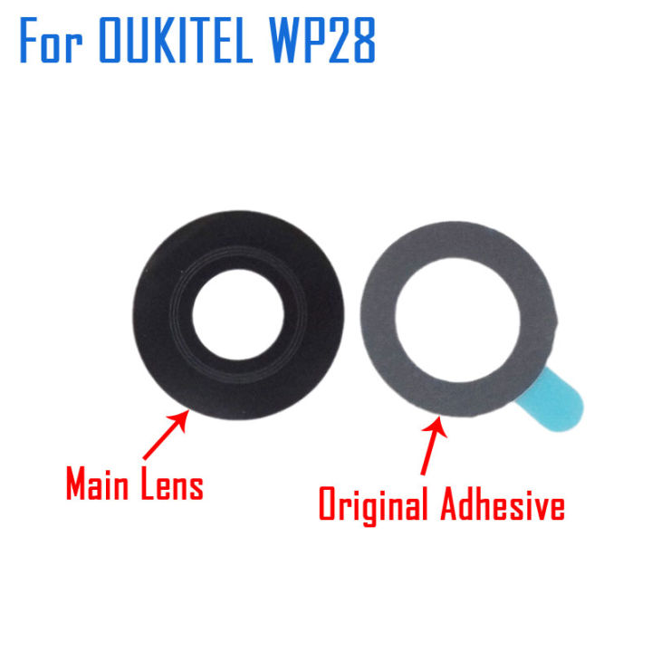ใหม่ OUKITEL WP28 ด้านหลังเลนส์กล้องหลักกลับกล้องเลนส์ฝาครอบกระจกด้วยกาวสำหรับ OUKITLE WP28 สมาร์ทโฟน-iewo9238