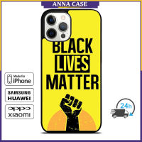 Black Lives Matter Phone Case for iPhone 14 Pro Max / iPhone 13 Pro Max / iPhone 12 Pro Max / XS Max / Samsung Galaxy Note 10 Plus / S22 Ultra / S21 Plus Anti-fall Protective Case Cover