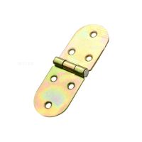 2Pcs Door Semicircle Decorative Hinges Furniture Accessories Metal Flush Hinges 180 Degree Cabinet Hinges