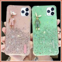 COD DSFDGFNN เพชร กระต่าย ? เคสไอโฟน แววแบบนิ่มแบบใสสำหรับ เคส Apple iPhone 12 Pro Max เคสi11 เคสไอโฟน7พลัส 11 Xr 8plus X Max 6 7 plus เคสไอโฟน12 iPhone12 mini 6s XS 8 SE 2020 i6 เคสไอโฟน11 3D rabbit Case