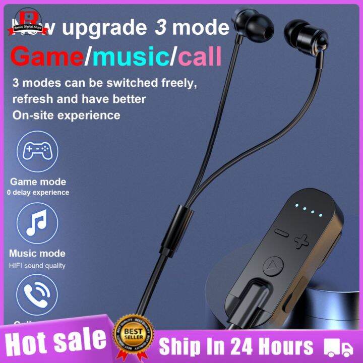 Remix Digital V98 Collar Clip Wired Headset Adapter Receiver Bluetooth