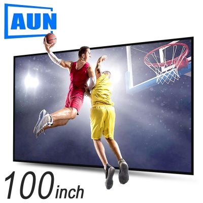 100 inch Anti Light Projector Screen Reflective Fabric Home theater Portable ALR Screen 4K 1080P LED DLP projector 16/9