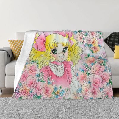 （in stock）Candy cartoon Flannel throw blanket Kawai lovely white Adley blanket Small office/home office super soft plush blanket（Can send pictures for customization）