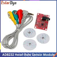 AD8232 โมดูล Ecg AD8232 Ecg การวัดชีพจรหัวใจ Ecg Monitoring Sensor Module ชุด DIY