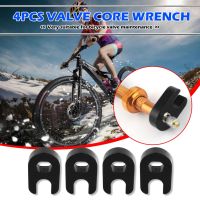 4pcs/set MTB Presta Valve Core Remover Aluminum Bicycle Valve Core Removal Tool Mountain Bicycle Rear Shocks Repair Tools