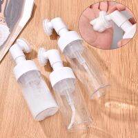 Empty Soap Facial Cleanser Foaming Maker Refillable Bottle with Silicone Clean Brush Portable Facewashing Mousse Liquid Dispen Travel Size Bottles Con