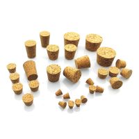 【CW】▼✼  100pcs Top DIA 7.5mm to 30mm Lab Test Tube Stopper Kettle Pudding Bottle Cap Burette Wood plug