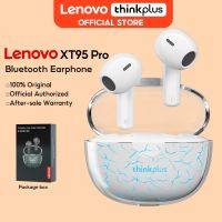 Pro Lenovo XT95 หูฟังบลูทูธ สเปซ แคปซูล หูฟังไร้สายพร้อมไมโครโฟน ชุดหูฟังแบบสปอร์ตซูเปอร์เบส