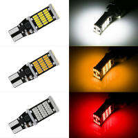 Koooo】ไฟสัญญานเลี้ยวท้ายรถยนต์ LED 4014 45SMD ถอดรหัส W16W T15 2ชิ้น (12-24โวลต์)