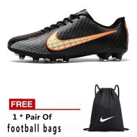 【Pym Quo】    football shoes men cheap football shoes men FG spike football boots soccer shoes sports shoes size ： 40-45