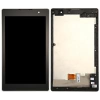 (PANG TECH)หน้าจอ LCD ของ OEM สำหรับ ASUS ZenPad C 7.0 / Z170C Digitizer ประกอบครบชุดพร้อมกรอบ £ สีดำ)