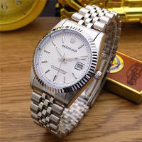 Hong Kong Luxury Brand REGINALD Watches Women Men Watches Silver Stainless Steel Watch Waterproof Quartz Wristwatch Clock