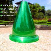 สวน Cloche Garden Cloche Plant Bell Cloches Plant Protector 12Pcs Plant ครอบคลุม Frost Guard Freeze Protection สำหรับ Plants