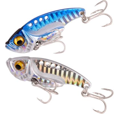 【CW】 1Pcs Metal VIB Spinner Fishing 7g 10g 15g 20g Jigs Vibration Artificial Baits Trout Bass Lures Pesca Tackle