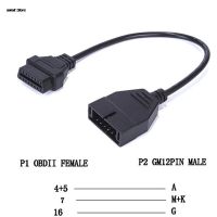 [LWF 2022]☈ขาลอคเชื่อมต่อ2จุดสำหรับ GM 12 Pin GM12ถึง16 Pin สายตรวจอัตโนมัติสำหรับ GM ยานพาหนะอะแดปเตอร์สแกนเนอร์อัตโนมัติใหม่ล่าสุด