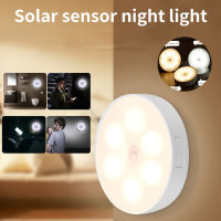 PIR Motion Sensor LED Night Light 3 Lighting Modes Wardrobe Lamp Energy-saving Body Induction Lamp Wireless Closet Cabinet Light