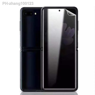 Anti-Spy Hydrogel Film for Samsung Galaxy Z Fold 2 3 Privacy Screen Protectors Z Flip 2 Zflip 3 5G Anti-peeping TPU Not Glass