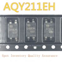 10ชิ้นใหม่นำเข้าเดิม AQY211EH SOP4 AQY211EHAX Optocoupler รีเลย์แพทช์