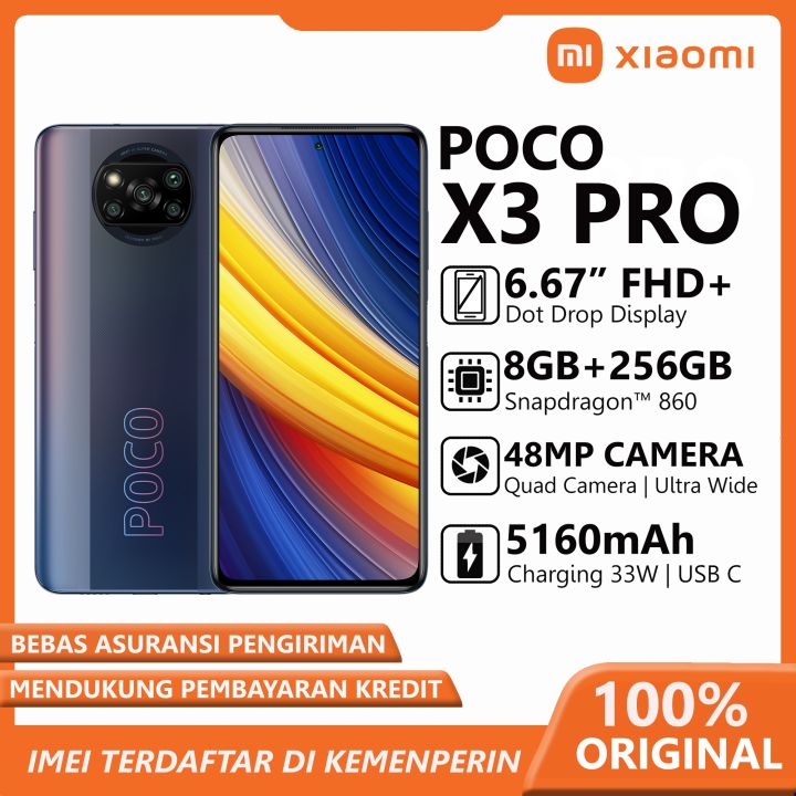 Xiaomi Poco X3 Pro [ 8/256GB ] Garansi Resmi | Lazada Indonesia