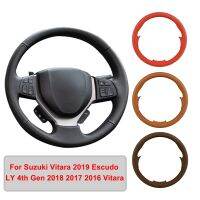 【YF】 Hand-stitched Artificial Leather Car Steering Wheel Cover For Suzuki Vitara Escudo LY 4th Gen Braid