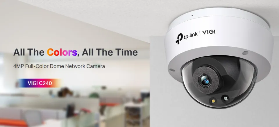 VIGI C240, VIGI 4MP Full-Color Dome Network Camera