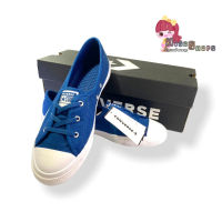 Converse รองเท้าคอนเวิร์ส รองเท้าผ้าใบผู้หญิง รุ่น All Star Ballet Pop Color Slip สี Blue/Oxide ของแท้ เบอร์ eu38