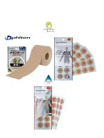 Phiten Titan Tape Roll เทปไทเทเนียม X30 แบบยืดหดได้ 5cm×4.5m / Phiten Power Tape X30 50 เทปแปะไฟเท่น ชนิดดวงแผ่นกลม