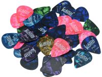 KAISH 60pcs Smooth Acoustic Electric Guitar Pick Picks 0.71mm Thickness Celluloid Plectrum Plectrums