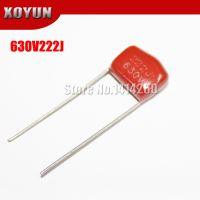 10PCS CBB 630V222J 2.2NF Pitch 10MM 630V 222J CBB Polypropylene film capacitor