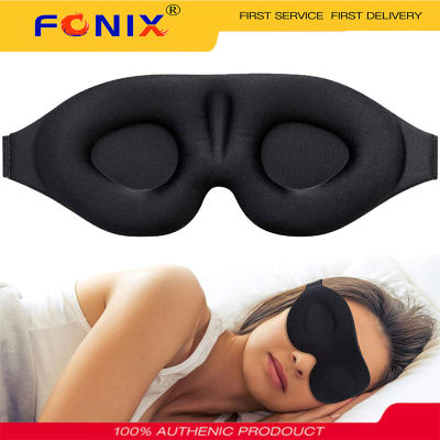 FONIX Eye Mask สำหรับ Sleeping 3D Contoured ถ้วย Blindfold เว้าแม่พิมพ์ Night Sleep Mask Block Out Light ผู้หญิงผู้ชาย