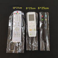 【2023】10pcspack Transparent Heat Shrink Film Air Condition Remote Control Cover for Xiaomi for Samsung Universal Bag
