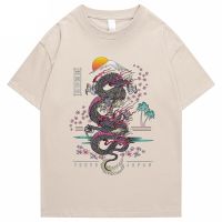 Camiseta de algodón 2022 para hombre y mujer, camisa de la cultura del Dragón de Tokio, Japón, Estilo Vintage, Hip Hop, alta calidad, verano, 100%