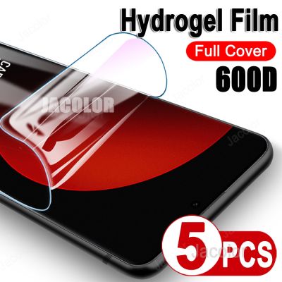 5pcs Hydrogel Film For Xiaomi 12 12S Ultra 12X 11T Pro 11 Lite 5G NE Civi 1S Mix 4 12 X S 11 T Water Gel Film Screen Protector