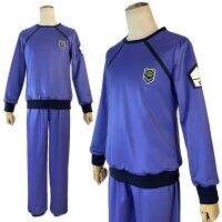 Holoun Blue Lock Cosplay Pajamas ชุดนอนคอสเพลย์ ชุดยูนิฟอร์มฟุตบอล เสื้อเจอร์ซีย์ ลําลอง สีฟ้า