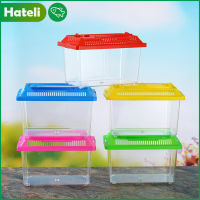 【HATELI】Smallถังน้ำพลาสติกAquarium 13ซม.X 9ซม.X 9ซม.[สุ่มสี]