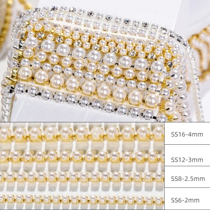 yf-xichuan-1yard-cup-chain-abs-pearl-ss6-ss8-ss12-glue-on-clothes-accessories-sew-crafts-claw-crystal-rhinestone