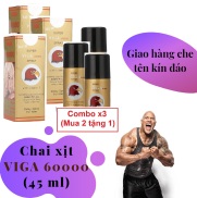 Combo x3 Mua 2 tặng 1 Công thức siêu đậm đặc Chai xịt VIGA 60000 cao cấp