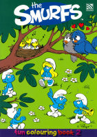 Kid Plus หนังสือแบบฝึกหัดระบายสี The Smurfs Fun Colouring Book 2