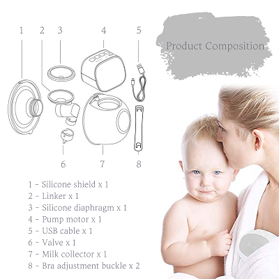 พร้อมส่ง-moyuu-wireless-electric-breast-pump-เครื่องปั๊มนมไฟฟ้า-ไร้สาย-พกพาสะดวก-ประกัน-6-เดือนศูนย์ไทย