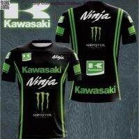 Personalized Kawasaki Racing Team Apparels 3D All Over Printed Unisex t Shirt